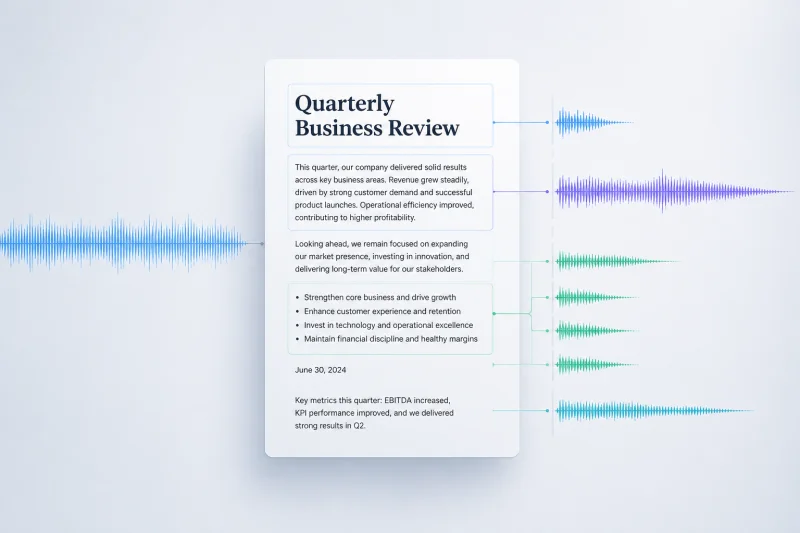 Smart Document Narration That Understands Structure and Headings