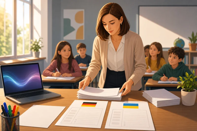 Translate Classroom Materials for Students Learning the Language